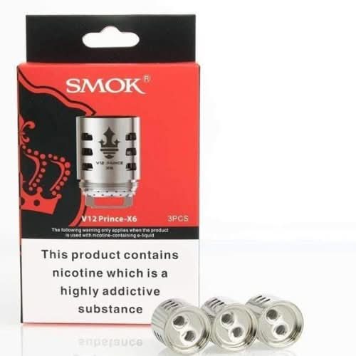 Smok TFV12 V12 Prince-X6 0.15 Ohm (3/pack) Coils 