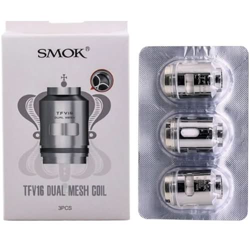 SMOK TFV16 Mesh Coils ( Pack of 3 ) - DUAL MESH 0.12