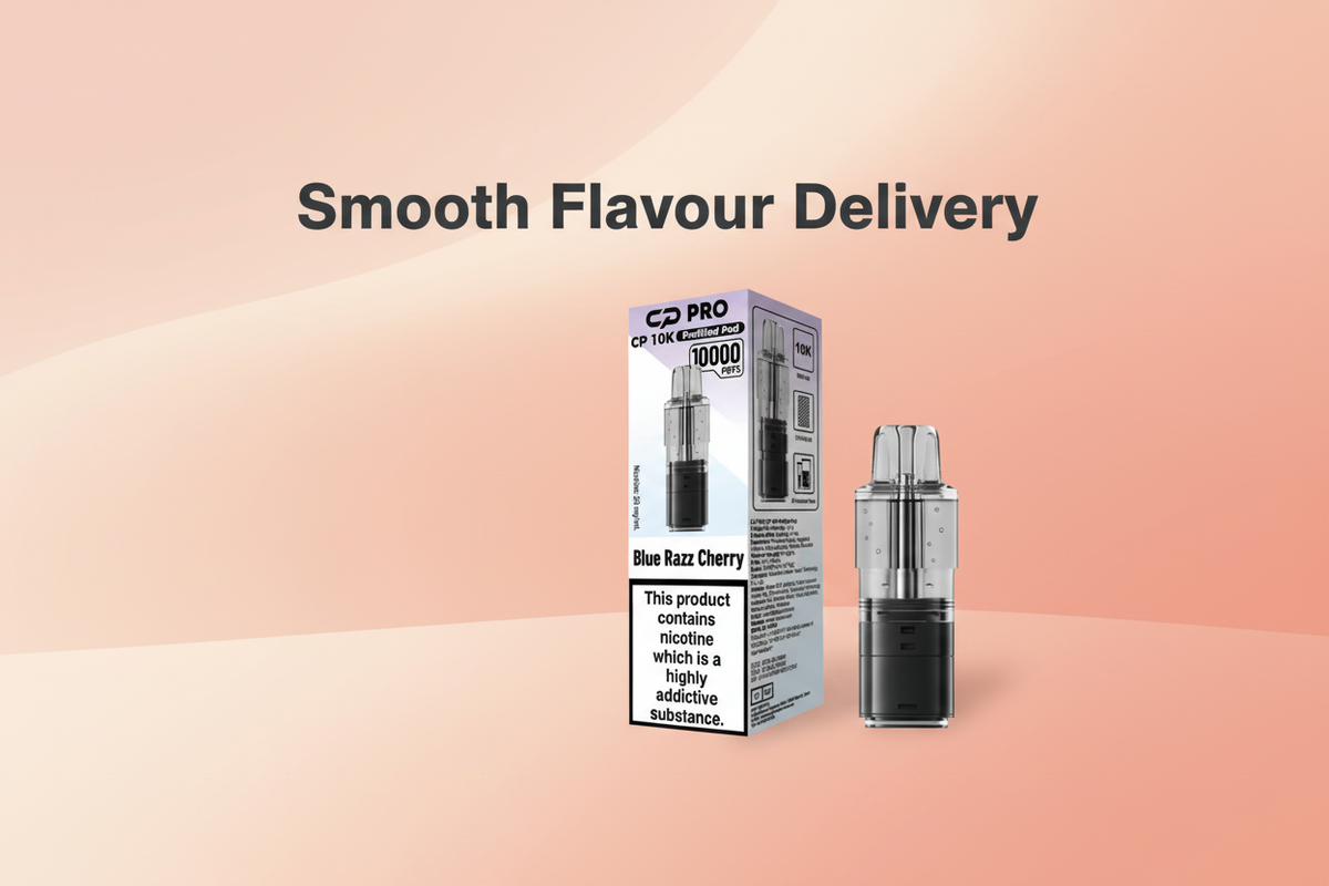 Smooth Flavour Delivery