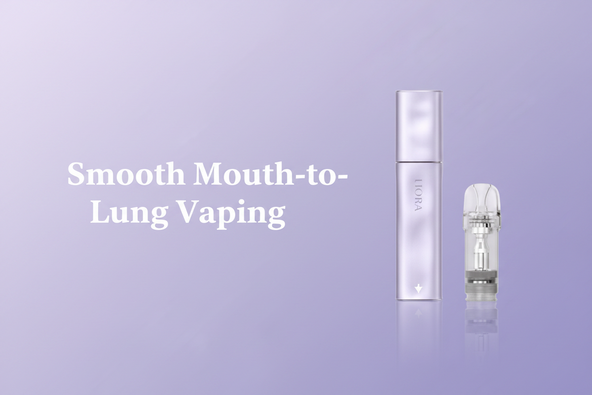Smooth Mouth-to-Lung Vaping