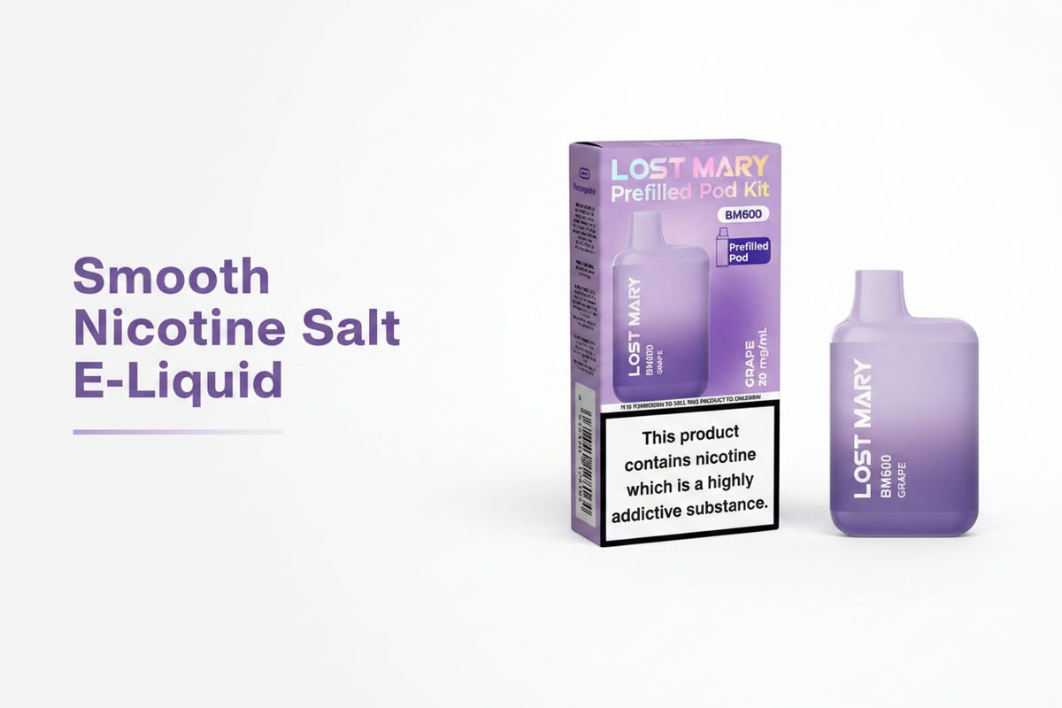 Smooth Nicotine Salt E-Liquid