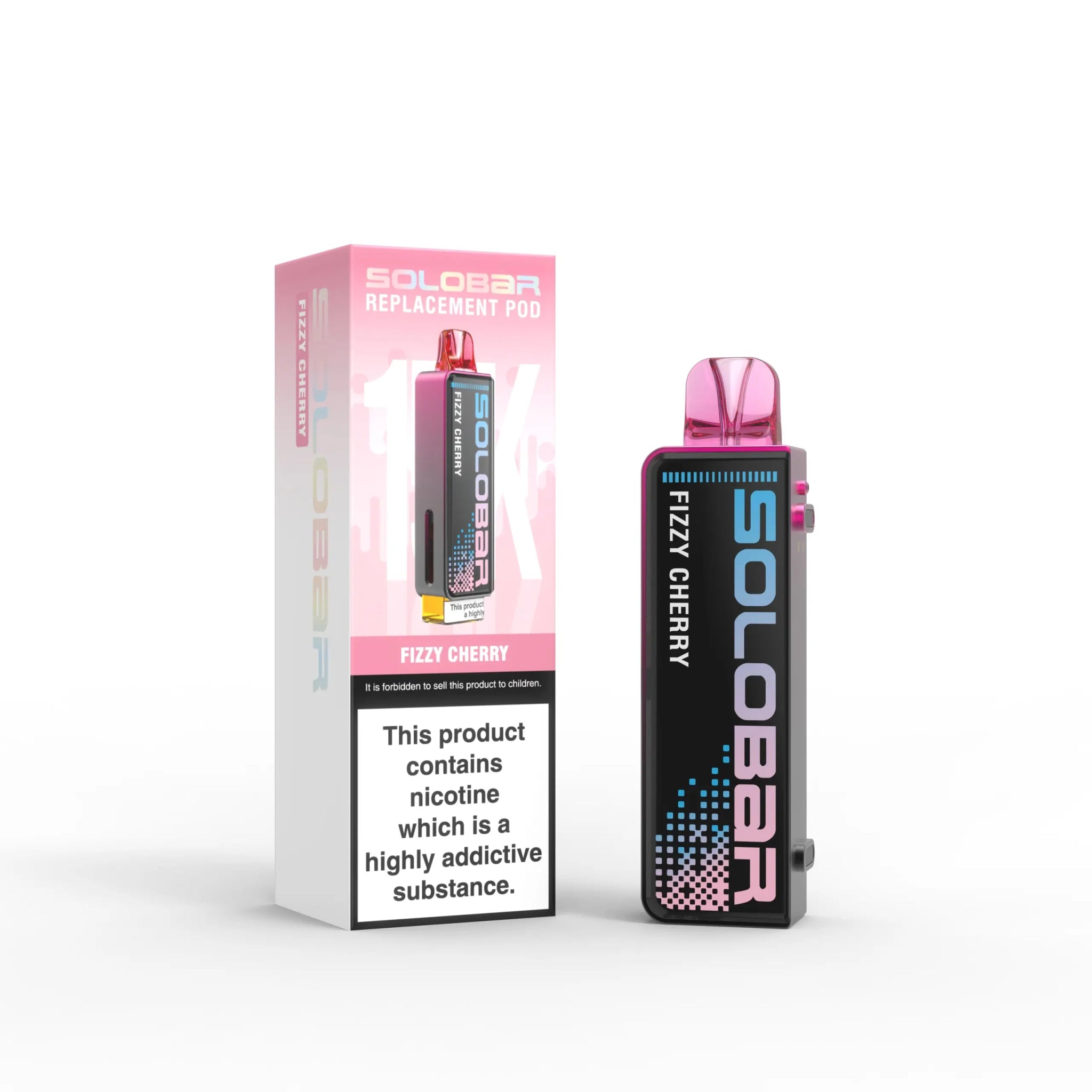 Solobar 15K Prefilled Pods - Eliquid Base - Fizzy Cherry