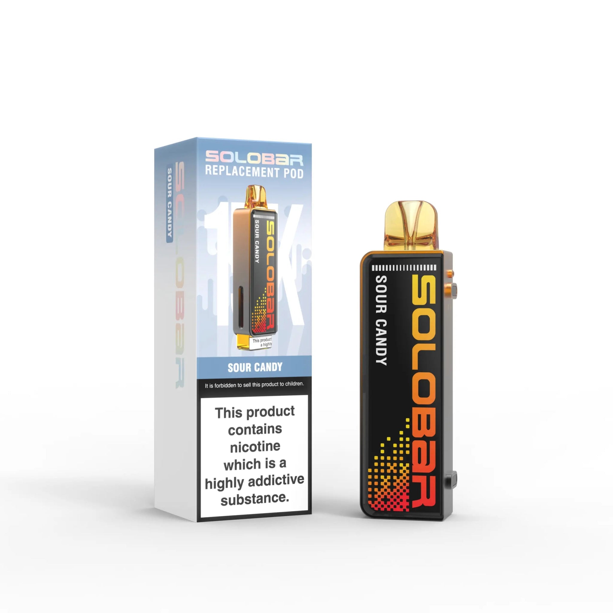 Solobar 15K Prefilled Pods - Eliquid Base - Sour Candy