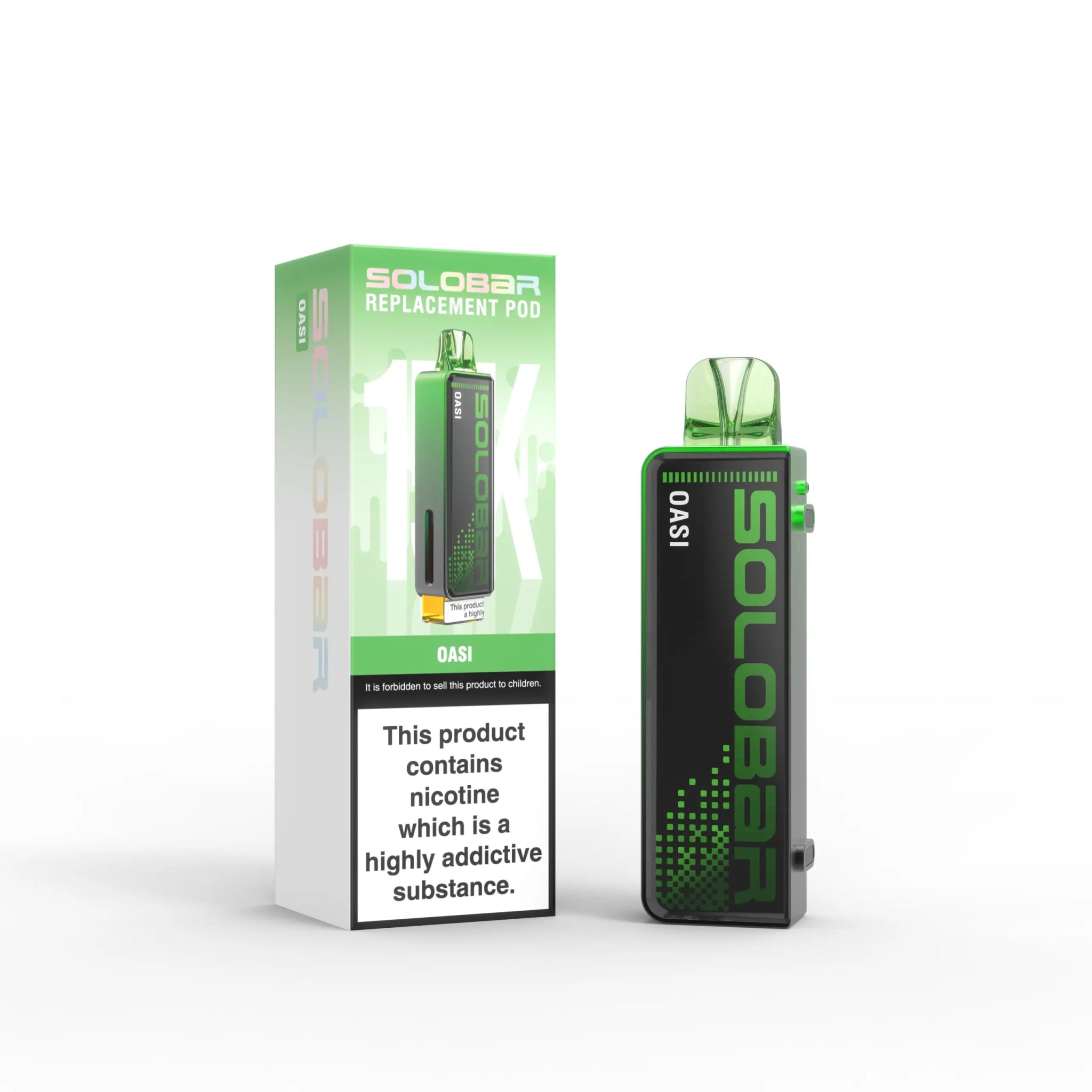 Solobar 15K Prefilled Pods - Eliquid Base - Oasis
