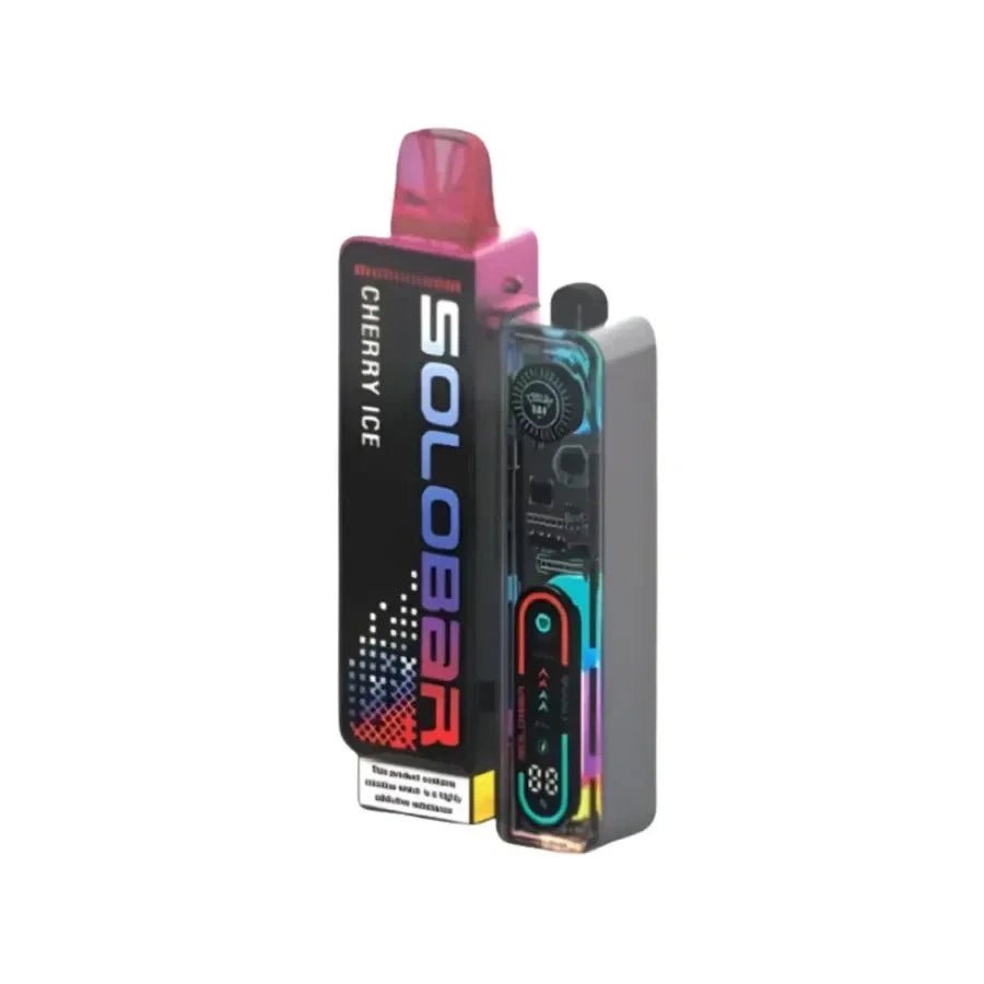 Solobar 30000 Prefilled Pod Vape Kit - Eliquid Base - Cherry Edition