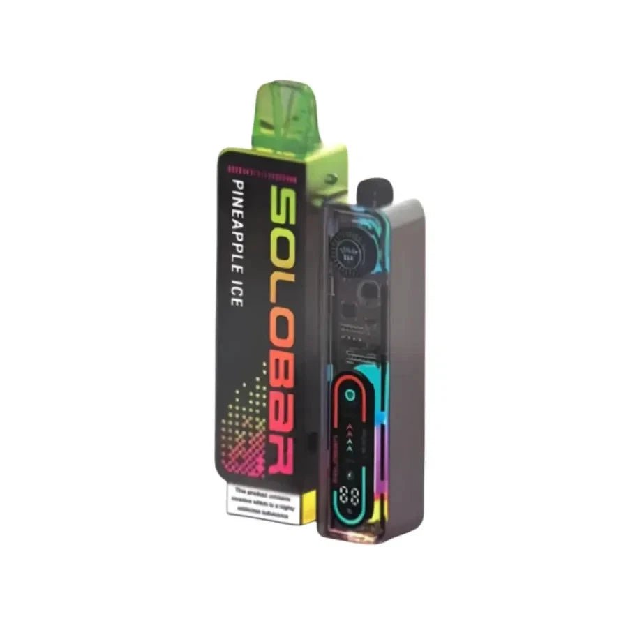 Solobar 30000 Prefilled Pod Vape Kit - Eliquid Base - Yellow Edition