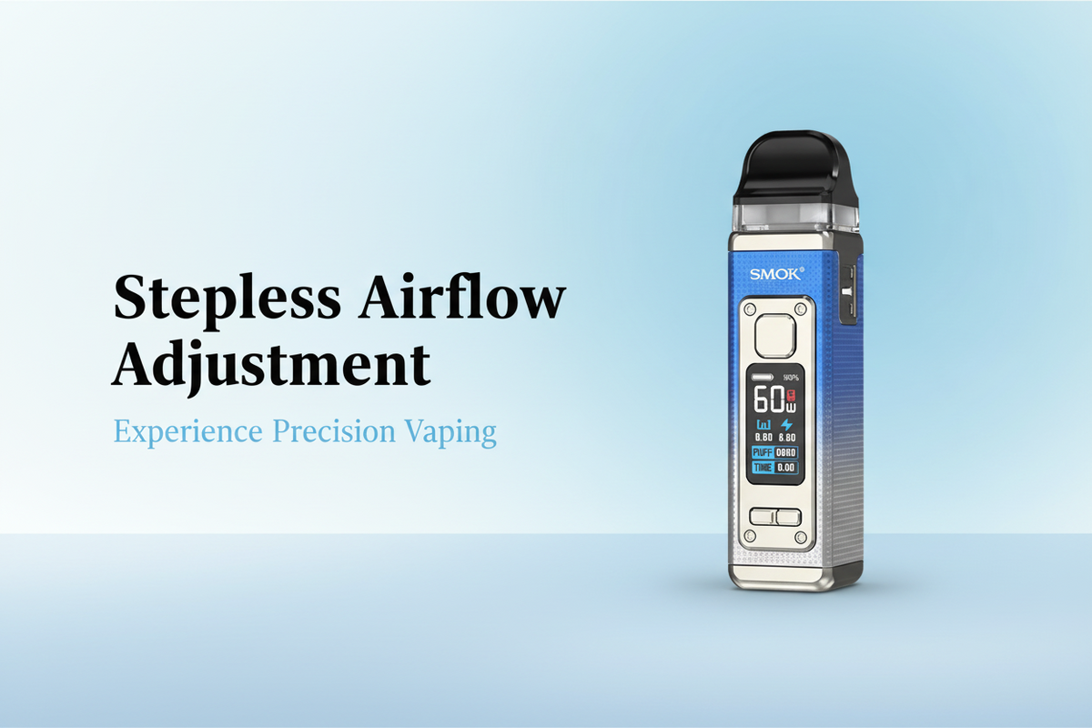 Stepless Airflow Adjustment