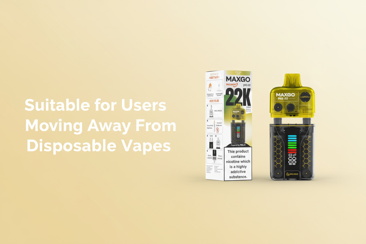 Suitable for Users Moving Away From Disposable Vapes