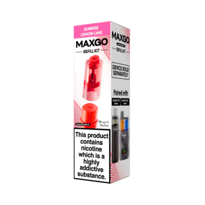Box of 5 - Relx Maxgo 12K/33K Prefilled Pods Refill