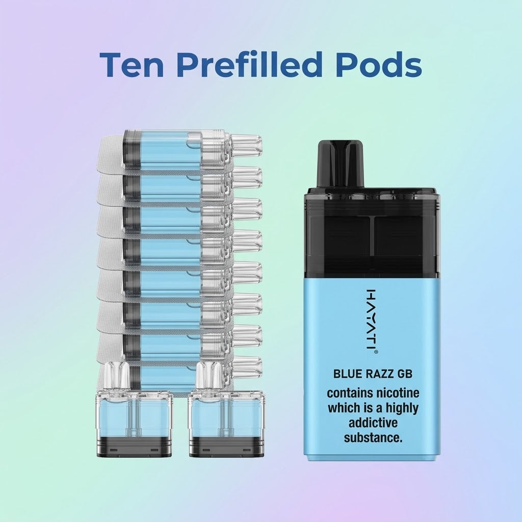 Ten Prefilled Pods