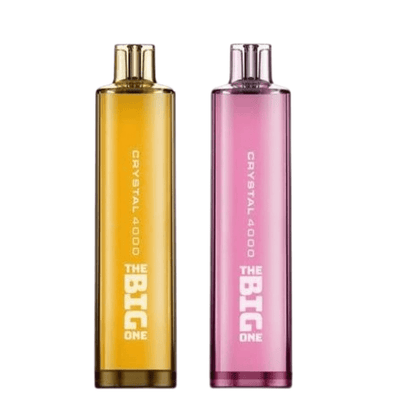 The Big One Crystal 4000 Disposable Vape Device 20MG - Eliquid Base - Pineapple