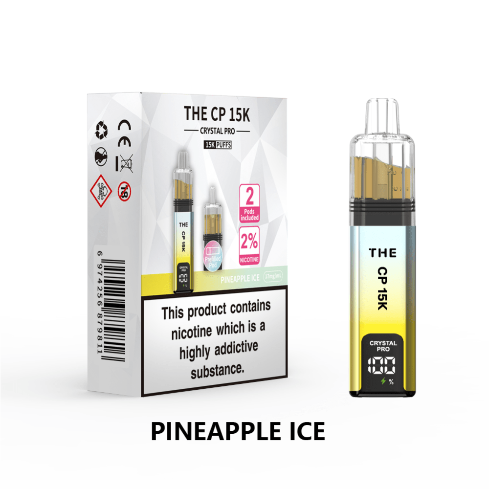 THE CP15K Crystal Pro Prefilled Pod Kit - Vapewholesalesupplier