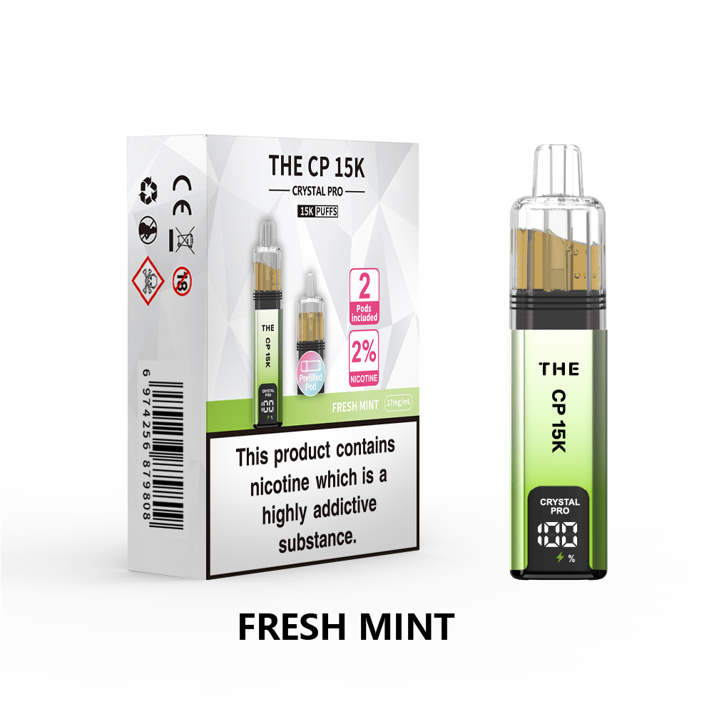 THE CP15K Crystal Pro Prefilled Pod Kit - Vapewholesalesupplier