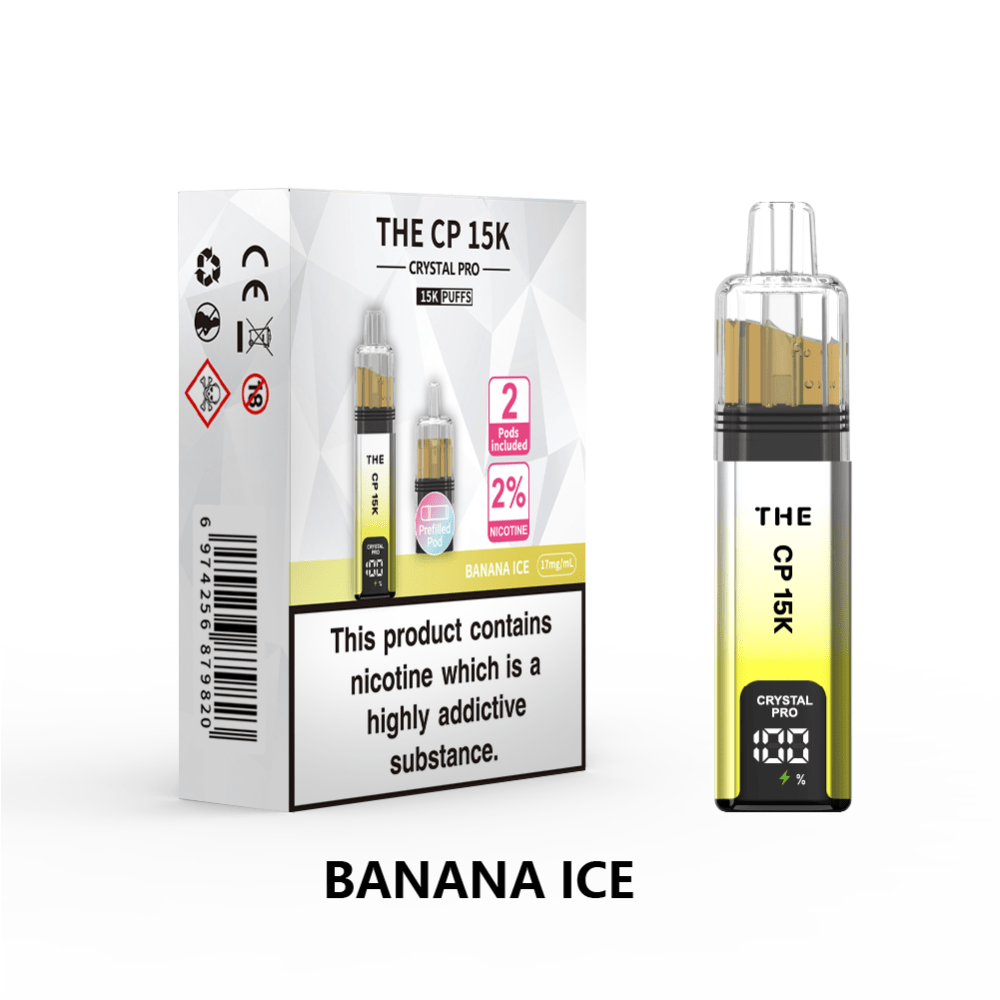 THE CP15K Crystal Pro Prefilled Pod Kit - Vapewholesalesupplier