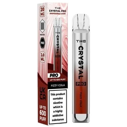 The Crystal Pro 600 Disposable Vape Device - Kiwi Passion Fruit Guava