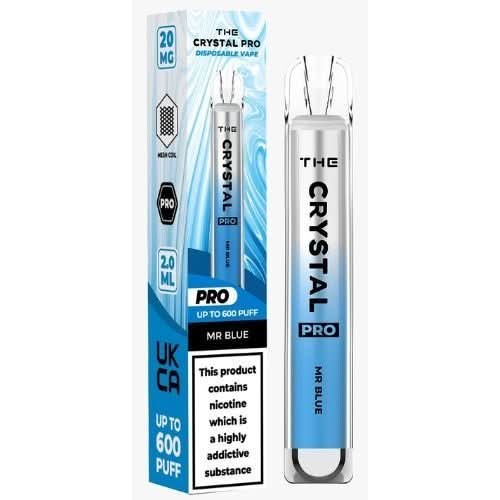 1XThe Crystal Pro 600 + 1XHayati The Crystal Pro Max 4000 (Bundle Deal) -Mr. Blue