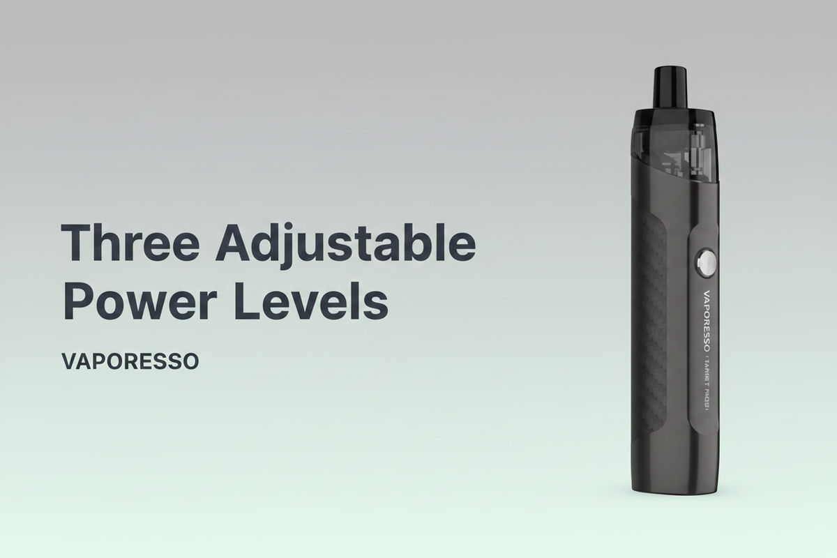 Three Adjustable Power Levels