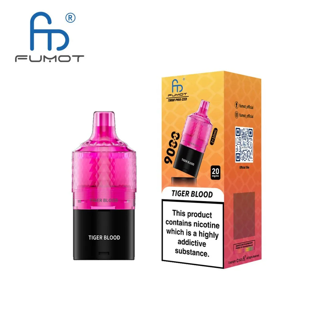 Fumot R&M T9000 Pro Max Prefilled Refill Pods - £5.99 or 3 For £15