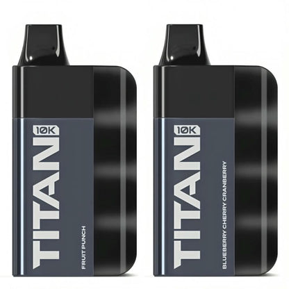 Titan 10000 Disposable Vape Device - 20MG - Eliquid Base - Banana Ice