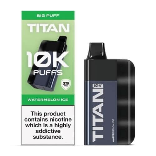 Titan 10000 Disposable Vape  Device 20MG - Watermelon Ice