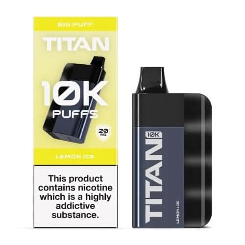Titan 10000 Disposable Vape  Device 20MG - Lemon Ice