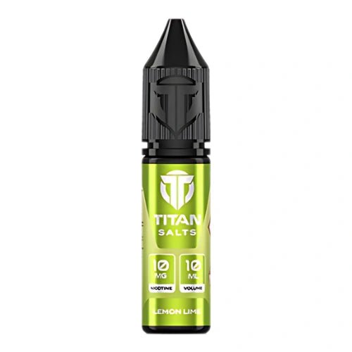 Titan Nic Salt 10ML - Pack of 10 - Eliquid Base - Lemon Lime
