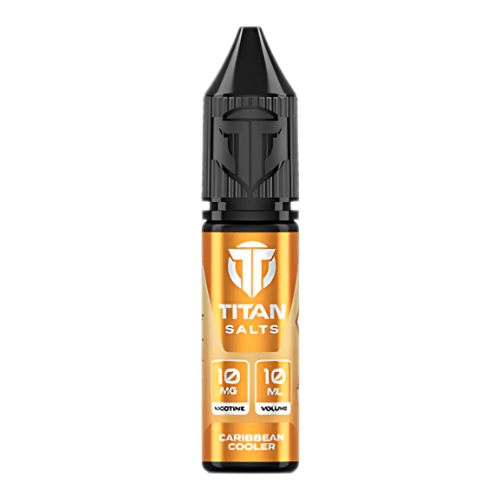 Titan Nic Salt 10ML - Pack of 10 - Eliquid Base - Caribbean Cooler