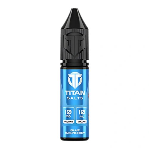 Titan Nic Salt 10ML - Pack of 10 - Eliquid Base - Blue Raspberry