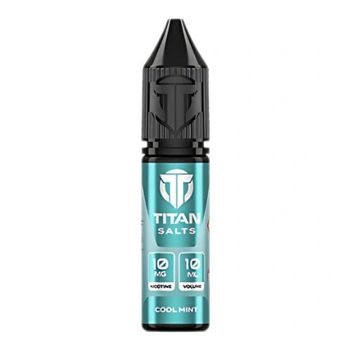 Titan Nic Salt 10ML - Pack of 10 - Eliquid Base - Cool Mint