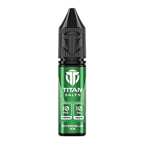 Titan Nic Salt 10ML - Pack of 10 - Eliquid Base - Watermelon Ice