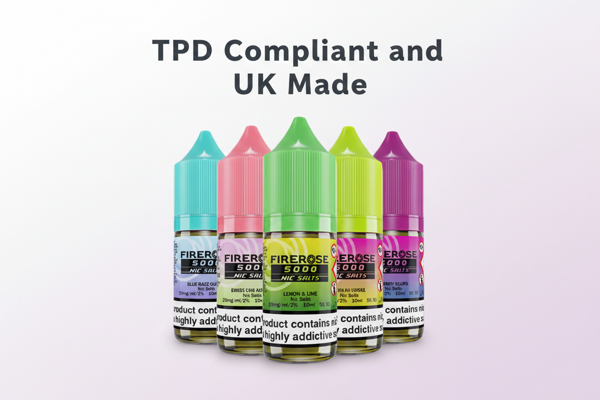 TPD Compliant and UK Made