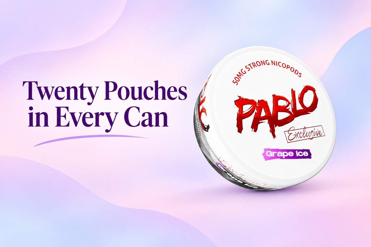 Twenty Pouches in Every Can