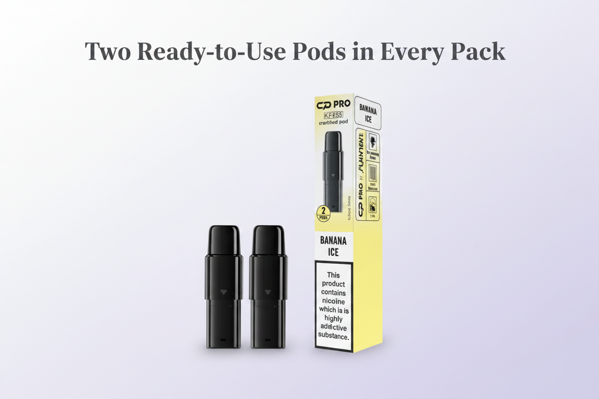 Two Ready-to-Use Pods in Every Pack