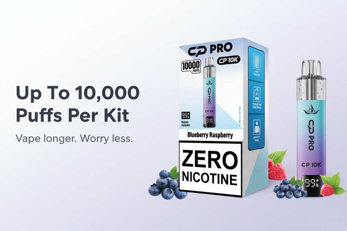 Up To 10000 Puffs Per Kit