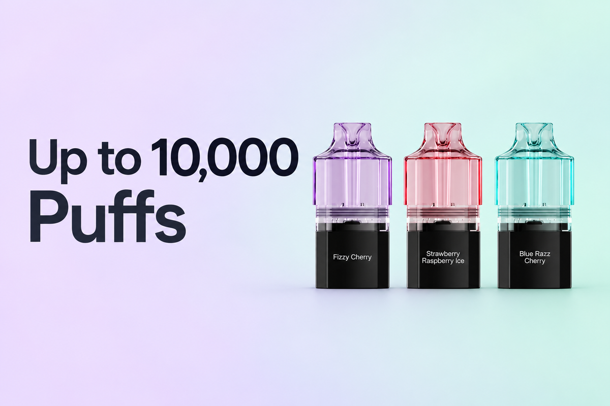 Up to 10,000 Puffs
