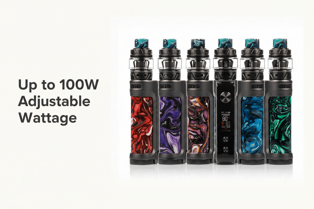 Up to 100W Adjustable Wattage