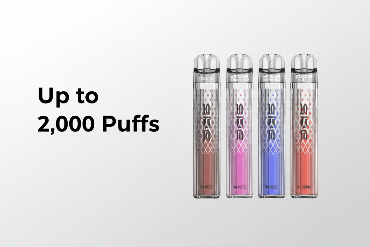 Up to 2,000 Puffs