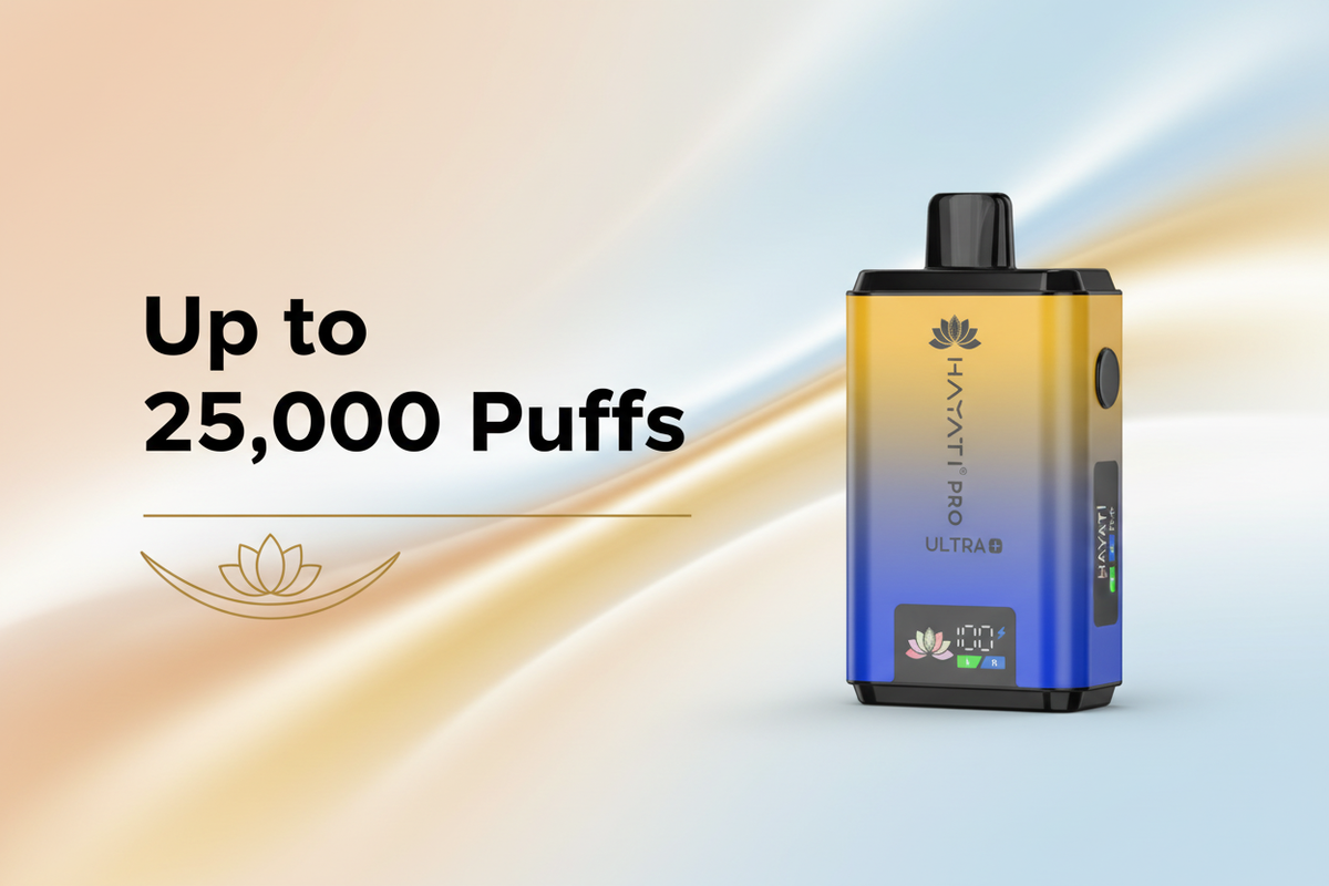 Up to 25,000 Puffs