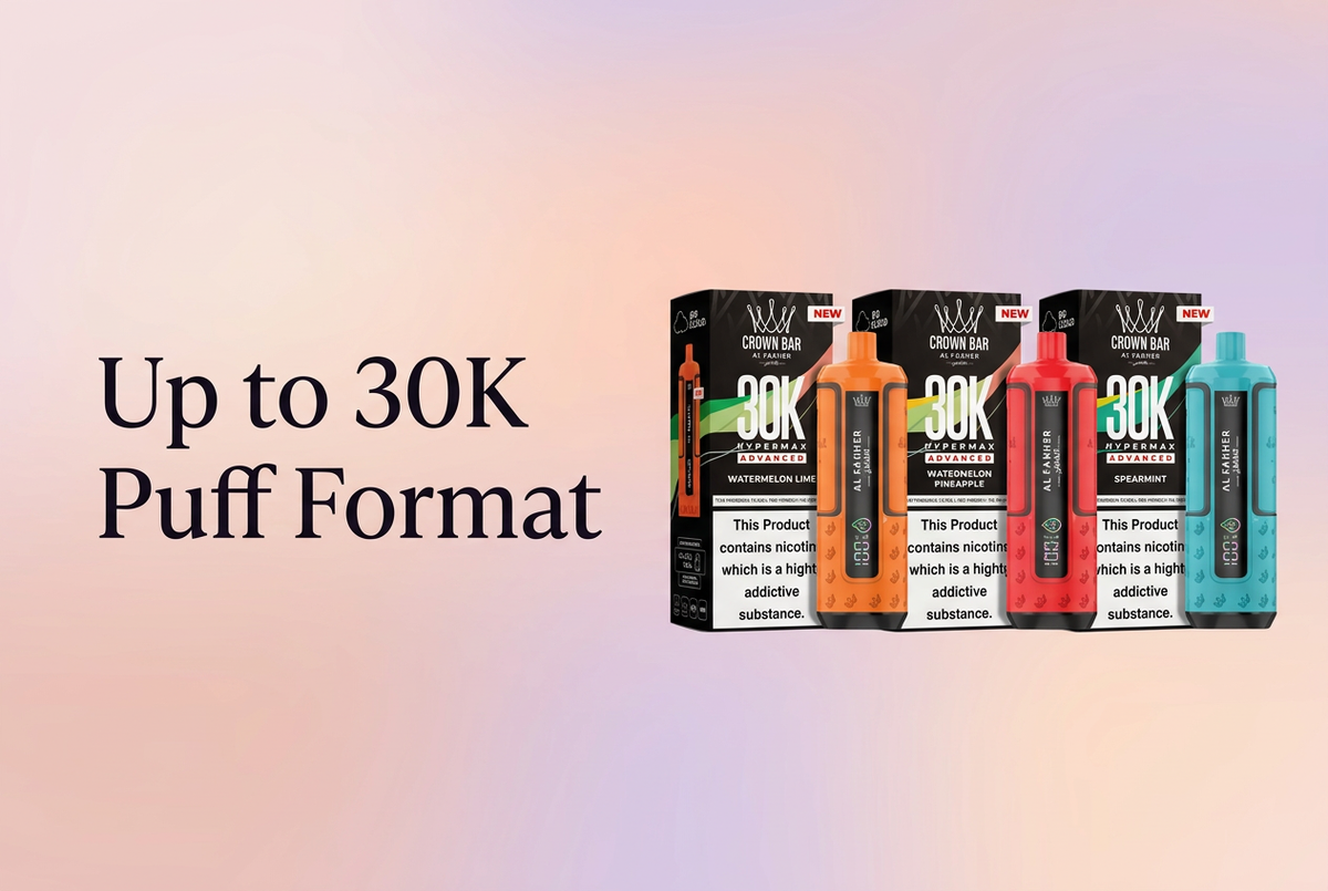 Up to 30K Puff Format
