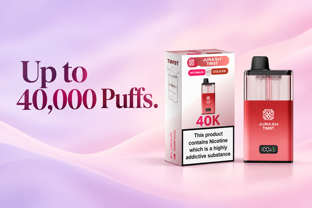 Up to 40,000 Puffs