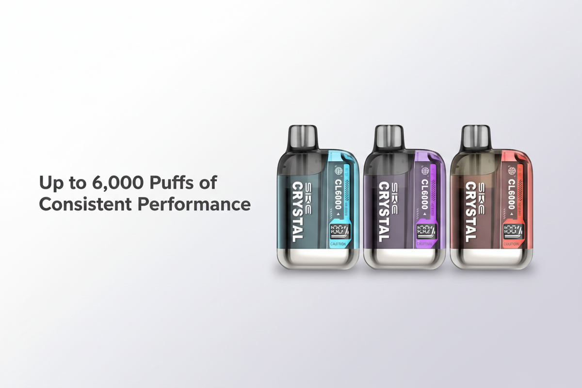Up to 6,000 Puffs of Consistent Performance