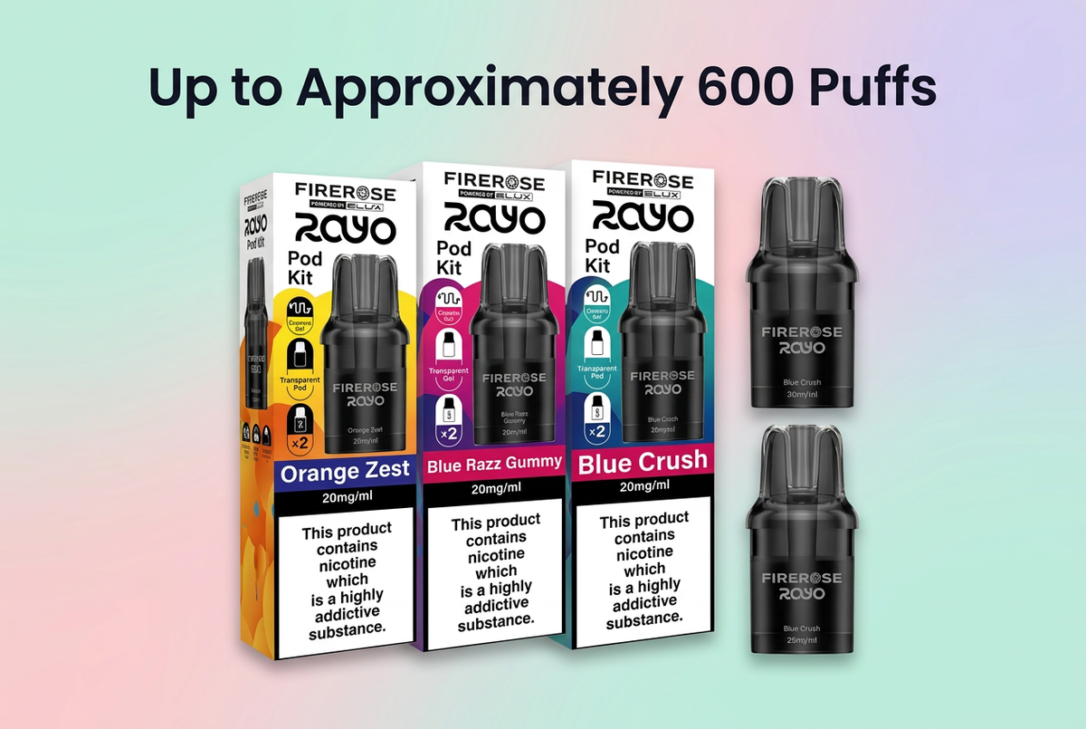 Up to Approximately 600 Puffs