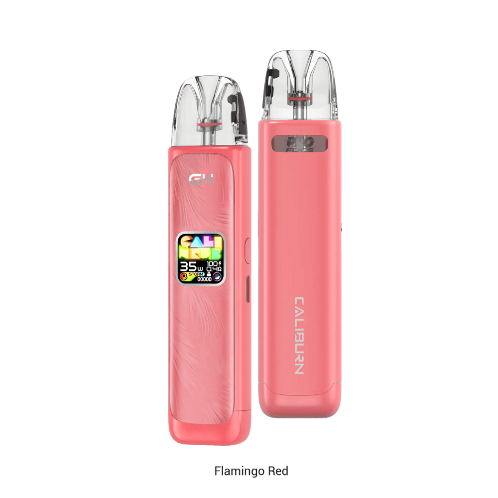 Uwell Caliburn G4 Pod Kit - Eliquid Base - Flamingo Red