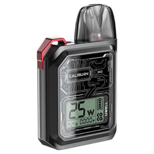 Uwell Caliburn GK3 Kit - Eliquid Base - Black