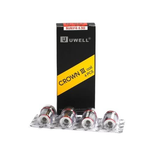 UWELL Crown 3 Coil ( Pack of 4 )  - 0.5ohm