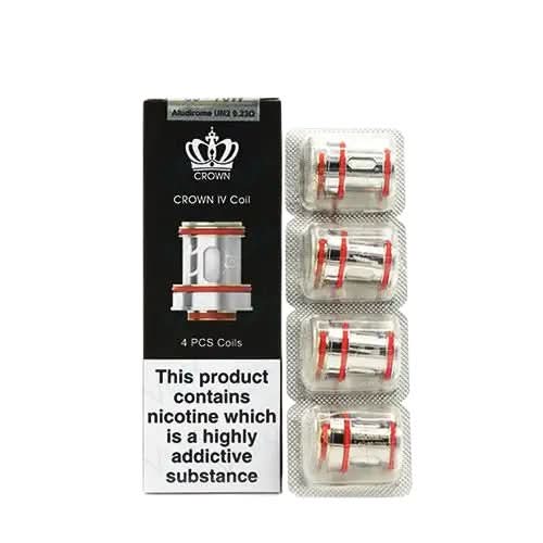 UWELL CROWN 4 REPLACEMENT COILS ( Pack of 4 ) - 0.23 ohm