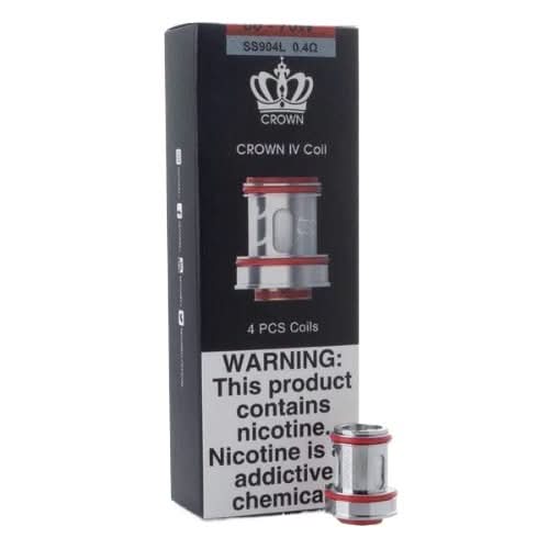 UWELL CROWN 4 REPLACEMENT COILS ( Pack of 4 ) - 0.4 ohm