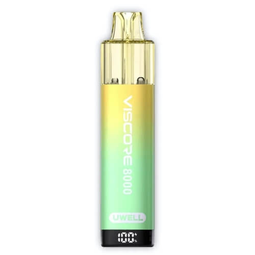 Uwell Viscore 8000 Prefilled Pod Vape Kit,  Lemon & Lime