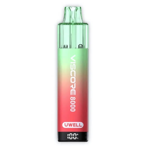 Uwell Viscore 8000 Prefilled Pod Vape Kit,  Watermelon Ice