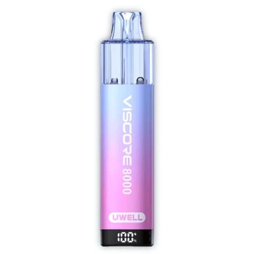 Uwell Viscore 8000 Prefilled Pod Vape Kit,  Blueberry Sour Raspberry
